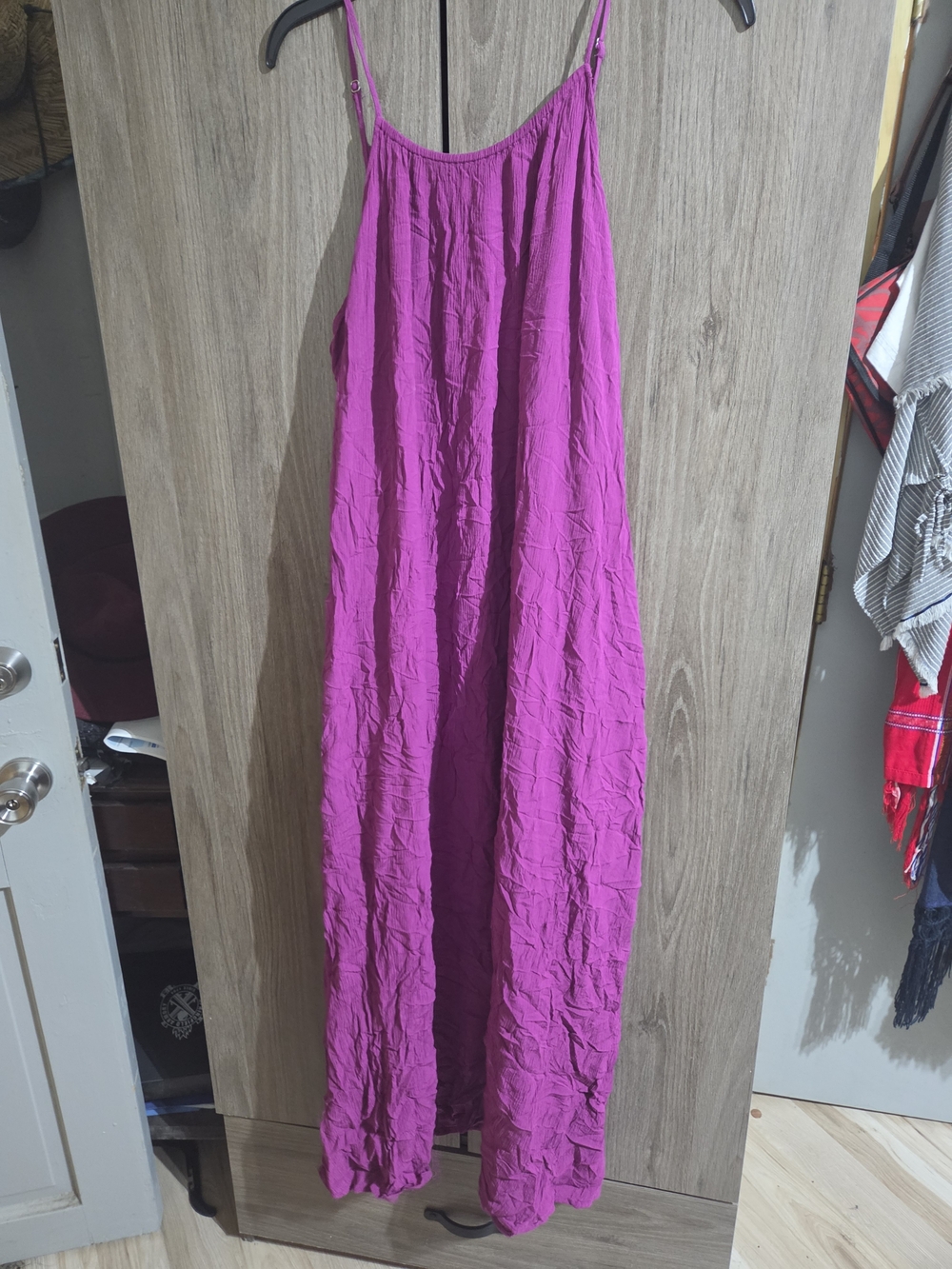 a new day Magenta Maxi Dress with Spaghetti Straps - Picture 3 of 6